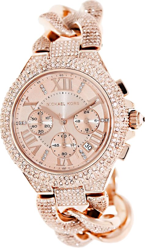 michael kors rose gold womens watch sale|rose gold watch with numbers.